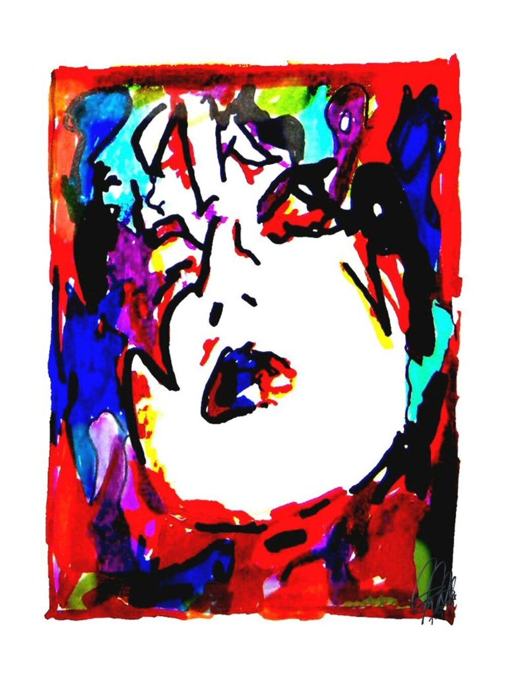 Ace Frehley Kiss Guitar Hard Rock Music Poster Print Wall Art 13x19
